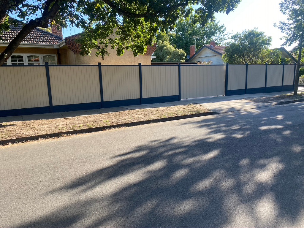 color bond fence by easy fixed in melbourne
